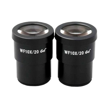 Pair Of Super Widefield 10X Microscope Eyepieces (30mm)